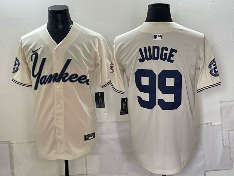 Men 2026 New York Yankees #99 Judge white Nike MLB Jersey 0924003->new york yankees->MLB Jersey